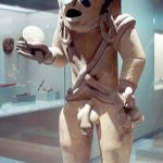 Ceramic statue of Xipe-Totec