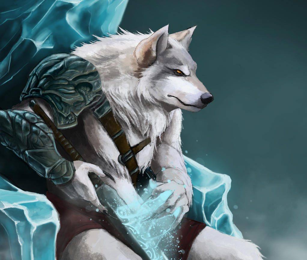 Wolf King by adrianriom on deviantart.com