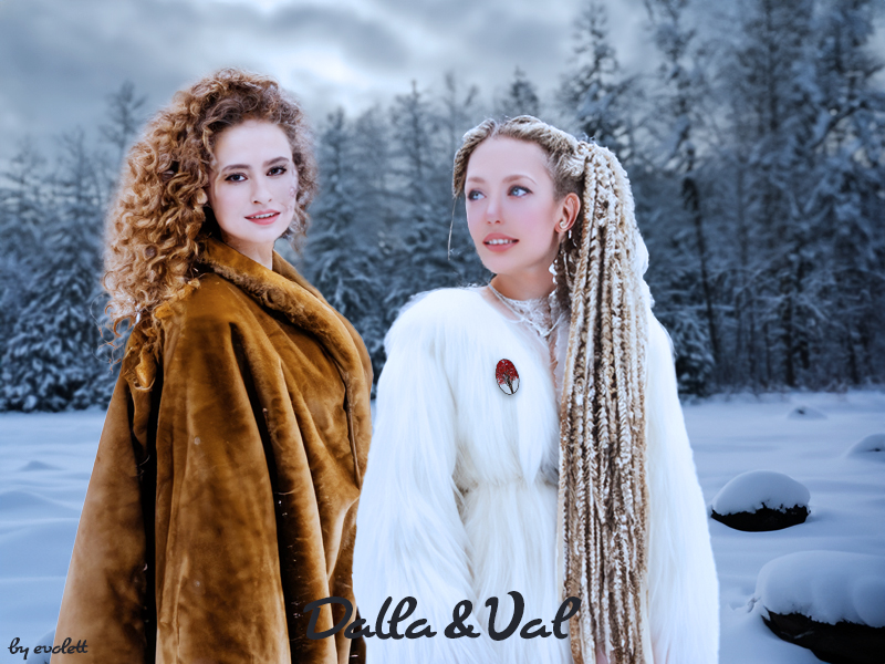 Brandon Stark's daughters, Val and Dalla