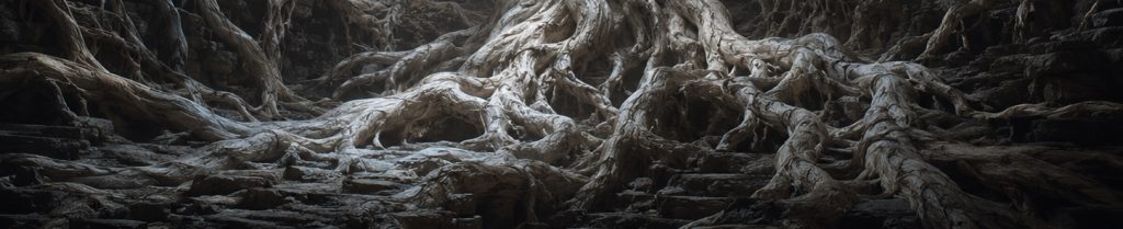 Network of roots